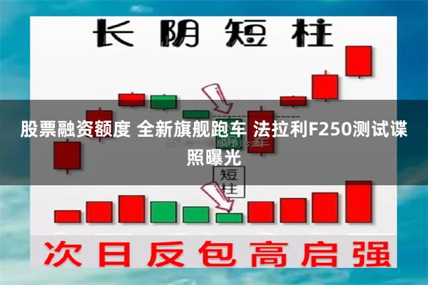 股票融资额度 全新旗舰跑车 法拉利F250测试谍照曝光