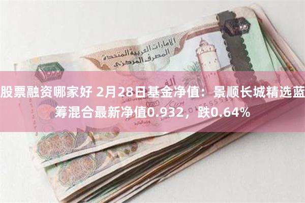 股票融资哪家好 2月28日基金净值：景顺长城精选蓝筹混合最新净值0.932，跌0.64%